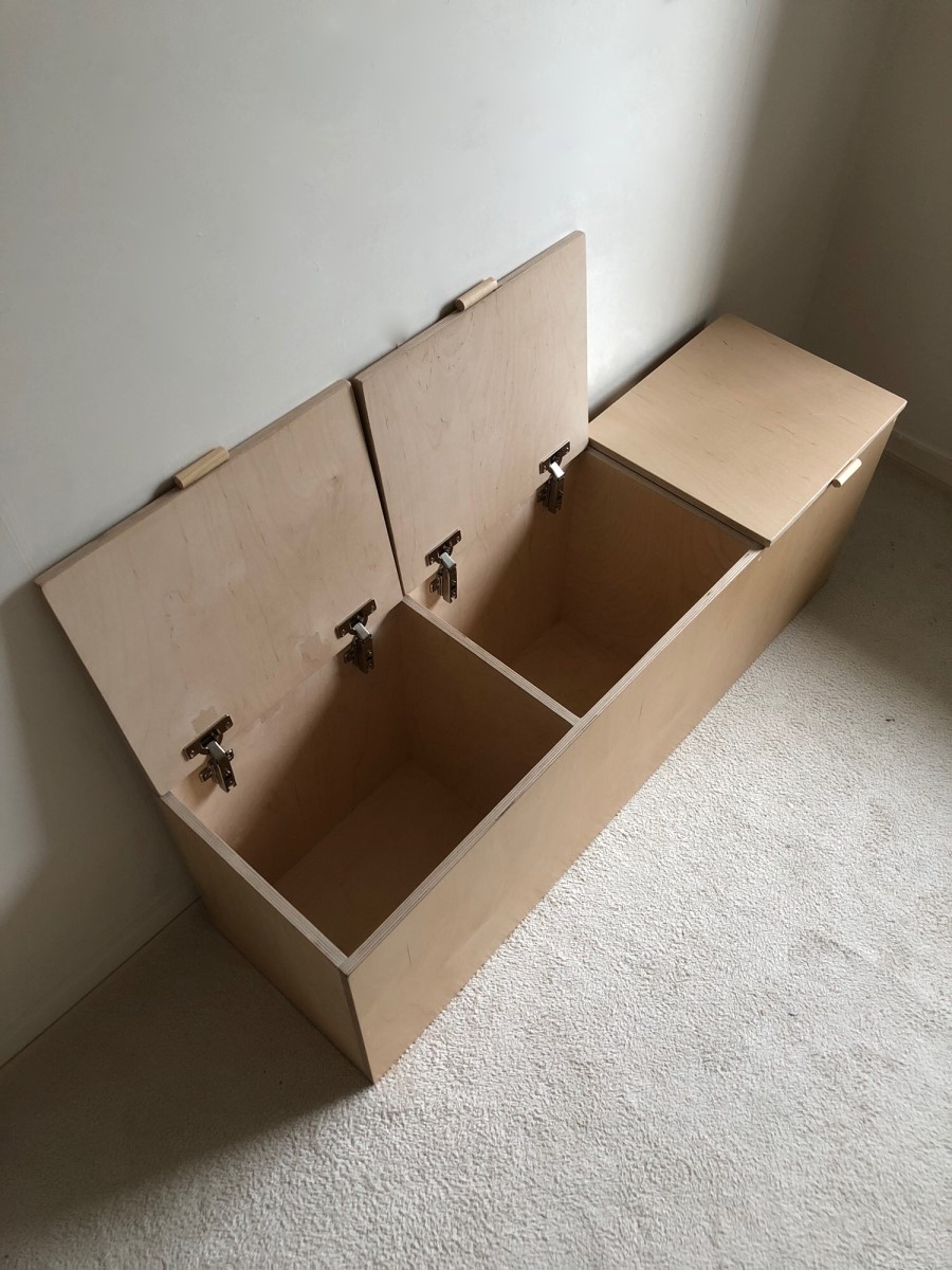 Storage box and bench