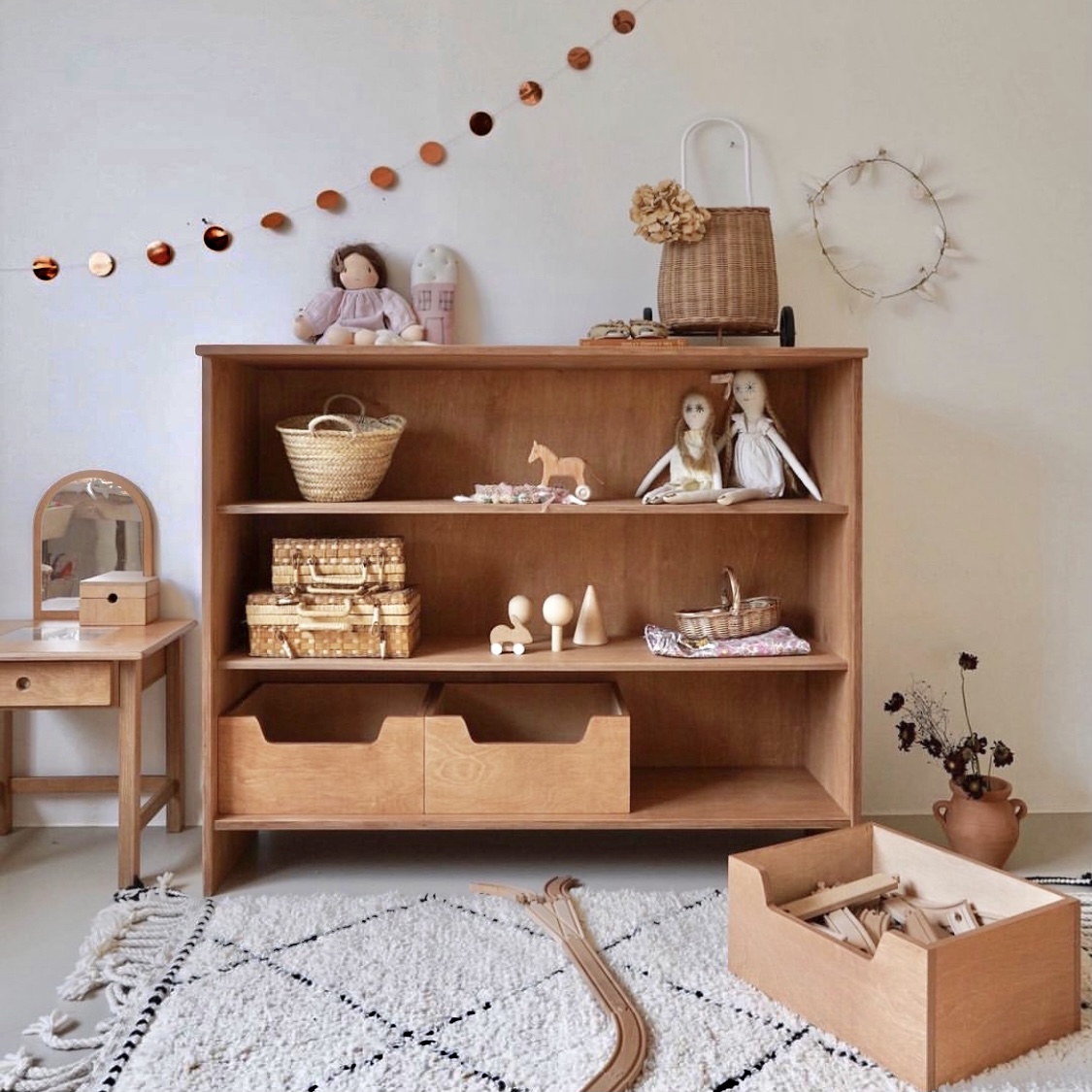 3-tier storage shelf