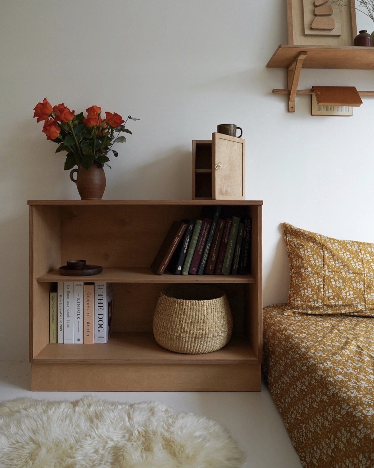 2-tier storage shelf